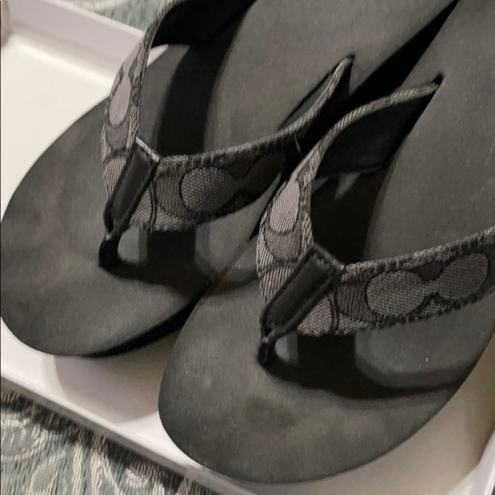 Coach Wedge Sandals